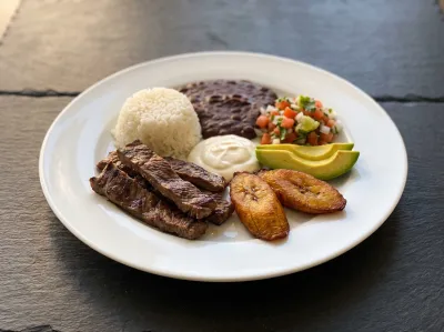 A plato típico.